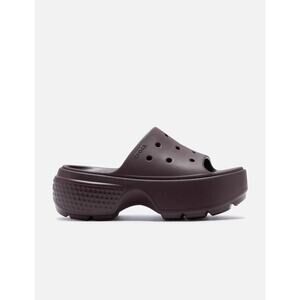 Crocs Women's Stomp Slide Mocha Brown Women Size 10